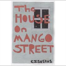 Clara Kewley Favorite Books of 2019 The House on Mango Street Sandra Cisneros painted paper collage 3.625 x 2.5 inches