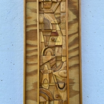Dan-Miller-Islander-wood-sculpture-24-x-8.75-inches