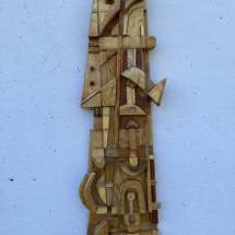 Dan-Miller-Signal-Tower-wood-sculpture-24.5-x-8-inches