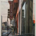 David-Brumbach-Untitled-Chinese-Restaurant-acrylic-on-paper-13.75-x-9.25-inches