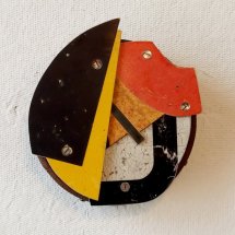 Gene-Shaw-Angles-mixed-media-approx.-4-inch-diameter