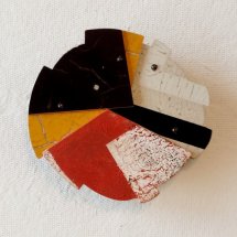 Gene-Shaw-What_s-The-Point-mixed-media-approx.-4-inch-diameter