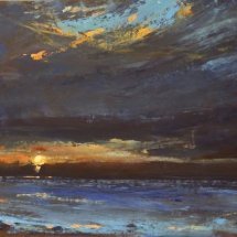 Beyond the Cove  oil on panel 12 x 24 inches (2)