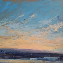 First Star  oil on panel 18 x 24 inches