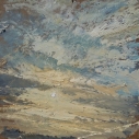 Wissler "Changing" oil on panel 12 x 12 inches