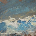 Wissler "Our Times" oil on panel 9.375 x 12.375 inches