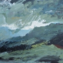Wissler "Air and Storm" oil on canvas 22 x 28 inches