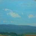 JDW VA 01 oil on paper 7.25 x 10 inches