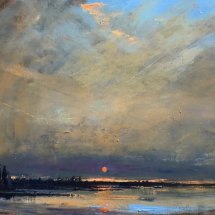SOLD John David Wissler Where I See oil on canvas 28 x 34 inches