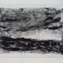 Wissler "Stars and Cloud" monotype 5.75 x 7.75 inches