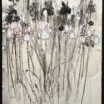 Jeff-Geib-In-The-Shrander_s-Garden-2-mixed-media-drawing-22.5-x-15-inches