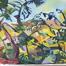 Quinn-McNichol-MGSoA-Looking-Down-on_Peavine-Island-oil-on-canvas-24-x-36-inches