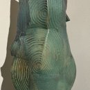 James Gallagher Green Vase I Stoneware