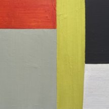 William Kocher Big Band No. 1 oil on panel 12 x 24.5 inches