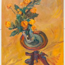 Yellow Still Life  Oil on Linen  28 x 22 inches