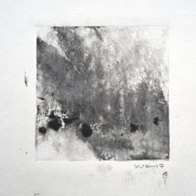 Monotype Maine No. 10  black ink on paper
